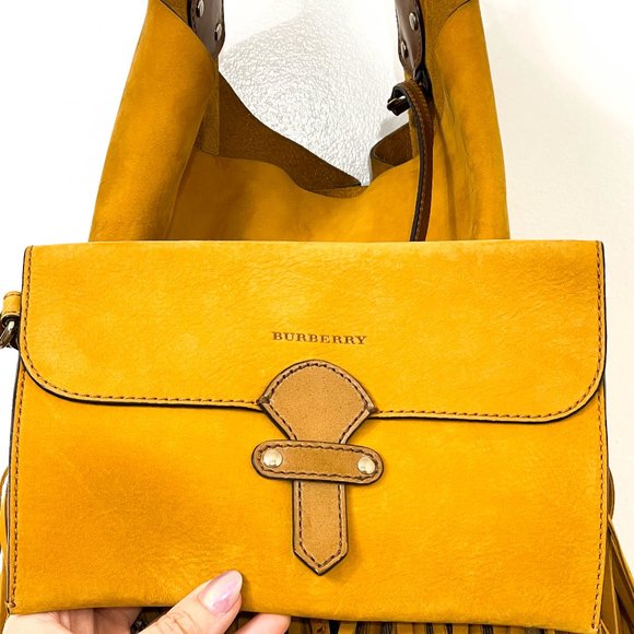 Burberry Susanna fringe bag with clutch - Picture 14 of 16